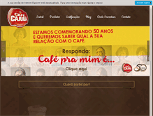 Tablet Screenshot of cafecajuba.com.br
